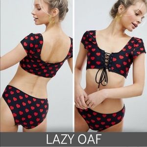 Lazy oaf heart swim
